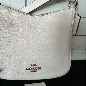 Coach Ellie Leather File Crossbody Bag
